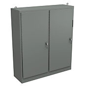 Disconnect Enclosure: 90 x 77 x 24in, freestanding, carbon steel (PN# WA90XM7724U)