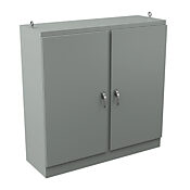 Enclosure: 72 x 72 x 24in, freestanding, carbon steel (PN# WRD727224FSD4)