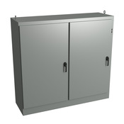 Disconnect Enclosure: 72 x 77 x 24in, freestanding, carbon steel (PN# WRD72XM7724FSD4)