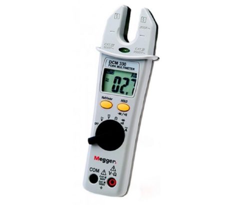 Измерительные клещи с мегомметром DCM330