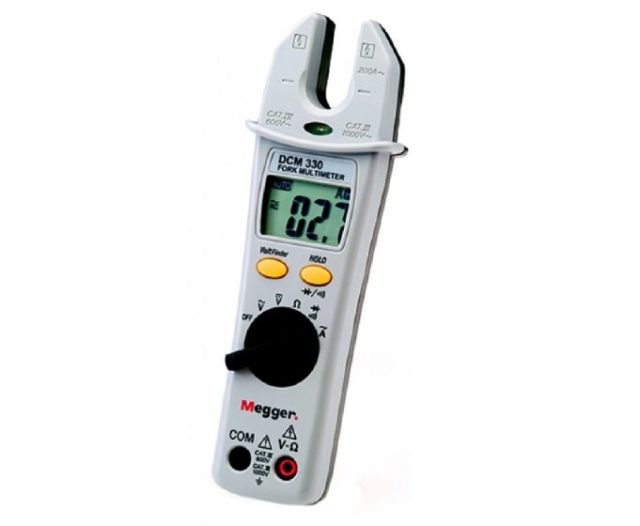 Измерительные клещи с мегомметром DCM330