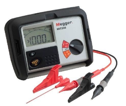 Тестер изоляции MIT300-EN Megger