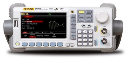 Генератор сигналов произвольной формы DG5071 Rigol