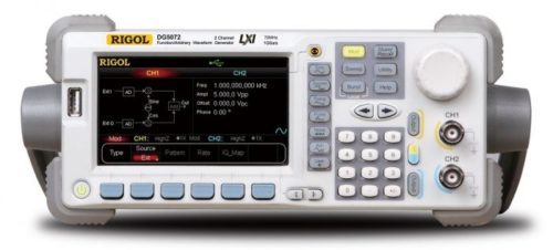 Генератор сигналов произвольной формы DG5072 Rigol
