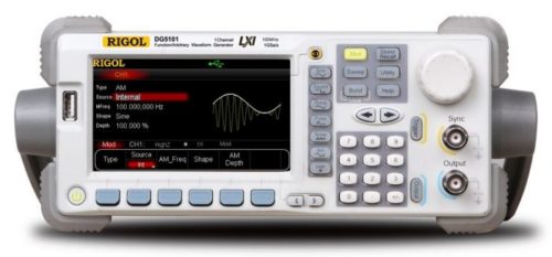 Генератор сигналов произвольной формы DG5101 Rigol