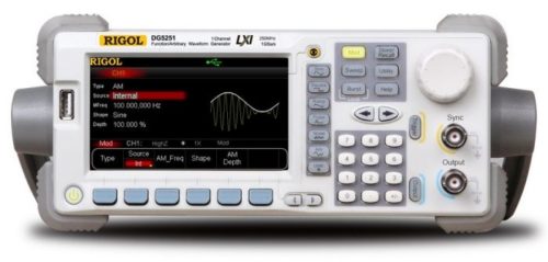 Генератор сигналов произвольной формы DG5251 Rigol