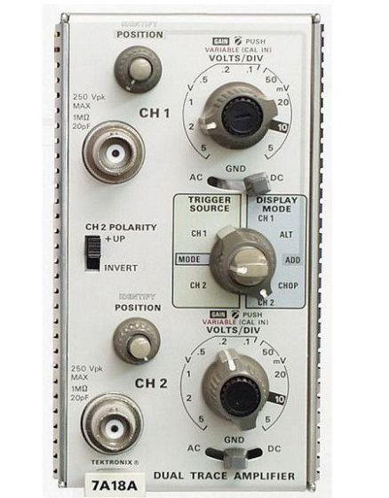 7A18A Аналоговый осциллограф Tektronix