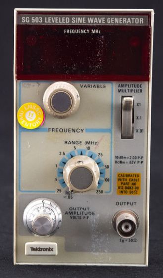 ВЧ-генератор SG503 Tektronix