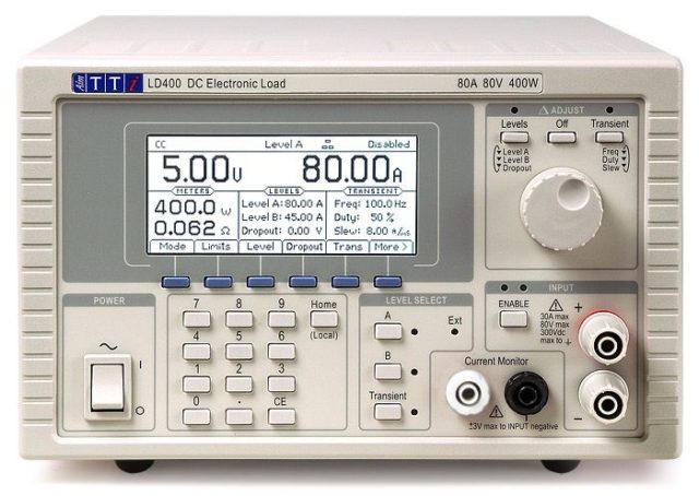 LD400 Thurlby Thandar Instruments Электронная нагрузка постоянного тока