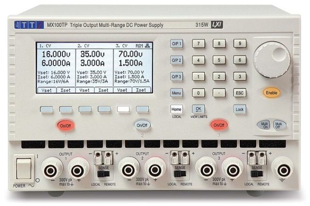 MX100T Источник питания постоянного тока Thurlby Thandar Instruments