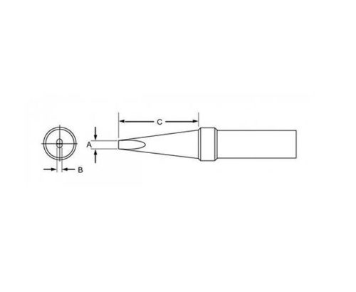 Паяльное жало PTC7 Weller