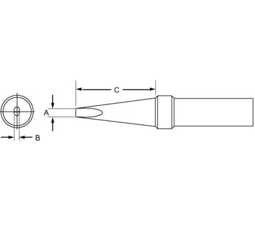 Паяльное жало PTF7 Weller