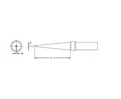 Паяльное жало PTO8 Weller