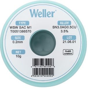 T0051386570 Проволочный припой Weller