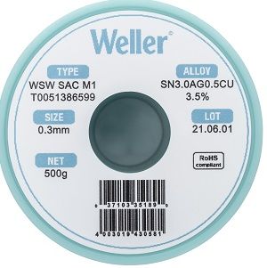T0051386599 Проволочный припой Weller
