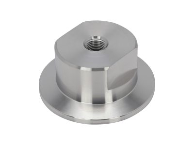 Фланцевый переходник ISO-KF, фланец NW40 на внутреннюю резьбу NPT 0,125 дюйма, нержавеющая сталь 304 Модель: 100312105