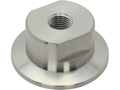 Фланцевый переходник ISO-KF, фланец NW40 на внутреннюю резьбу NPT 0,25 дюйма, нержавеющая сталь 304 Модель: 100312305