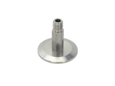 Фланцевый переходник ISO-KF, фланец NW40 на наружную резьбу 0,25 дюйма NPT, нержавеющая сталь 304 Модель: 100316805