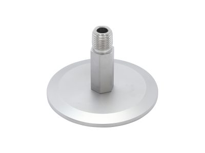 Фланцевый переходник ISO-KF, фланец NW50 на наружную резьбу NPT 0,25 дюйма, нержавеющая сталь 304 Модель: 100316806