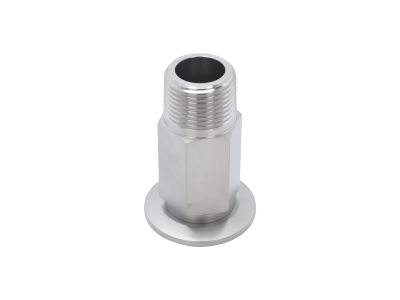 Фланцевый переходник ISO-KF, фланец NW40 на наружную резьбу NPT 1,0 дюйма, нержавеющая сталь 304 Модель: 100316835