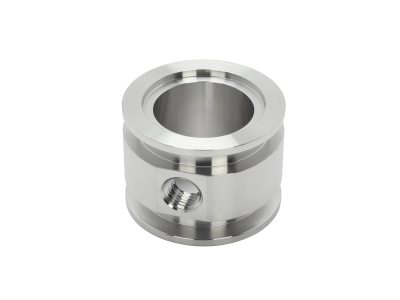 Тройник-переходник с фланцем ISO-KF, фланец NW40 на внутреннюю резьбу 0,25 дюйма NPT, модель из нержавеющей стали: 100319605