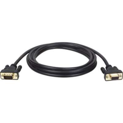 Tripp Lite 10-футовый кабель-удлинитель для монитора VGA HDDB-15M/HDDB-15F Gold