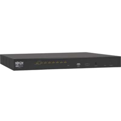 Tripp Lite 8 Port Rackmount KVM Switch with On Screen Display Steel 1U