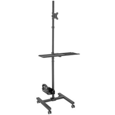 Tripp Lite Mobile Workstation with Monitor Mount, 17-32' Displays (DMCS1732S)