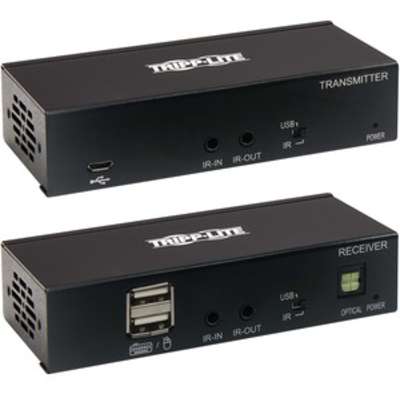 Tripp Lite DISPLAYPORT OVER CAT6 Extender Kit KVM Support USB 4K POC