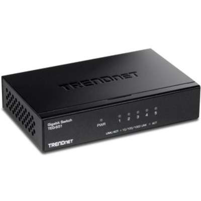 TRENDnet 5-Port Gigabit Switch /w metal case