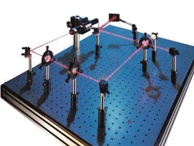 Учебный комплект, проекты в области оптики, включает лазер, метрическая модель: M-OEK-STD