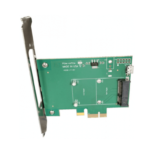 Плата адаптера низкопрофильного ввода-вывода Accesses PCIe-mPCIe