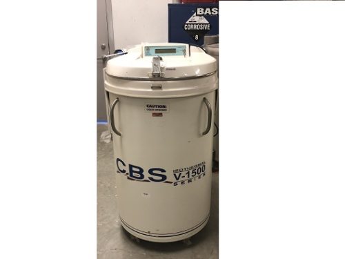 Изготовленный на заказ криоконтейнер для хранения биогенных систем V-1500