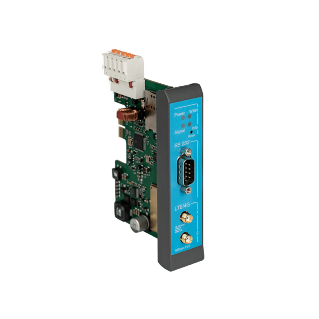 INSYS icom MRcard PLS 1.1 с сотовым модемом с глобальными частотными диапазонами 4G/LTE Cat 3, RS232, DIO