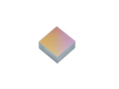 Линейчатая дифракционная решетка, 12,5 x 12,5 мм, 500 нм, 2,2° Blaze, 150 г/мм Модель: 33025FL01-201R