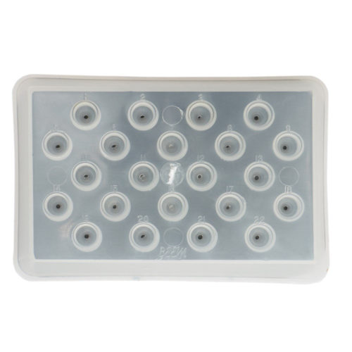BEEM capsule holder, PP, for 22 capsules