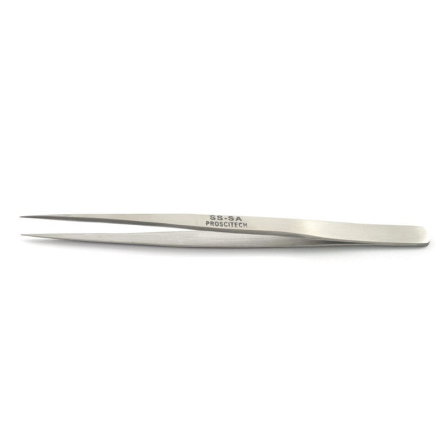 Pointed tweezers, economy, style SS