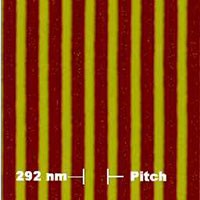 AFM reference standard, 292nm high resolution on 12mm steel disk