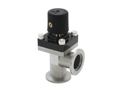 Вакуумный запорный клапан, NW25 ISO-KF, угловые порты, витон, ручная ручка Модель: CV25-K2K2-MKKVV