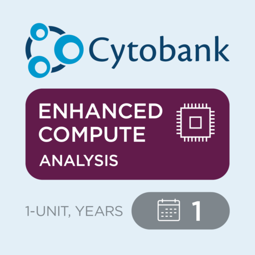 Cytobank Enhanced Compute for Analysis, 1 единица, 1 год