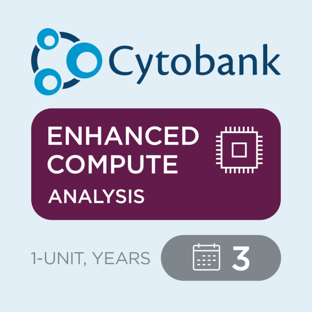 Cytobank Enhanced Compute for Analysis, 1 единица, 3 года