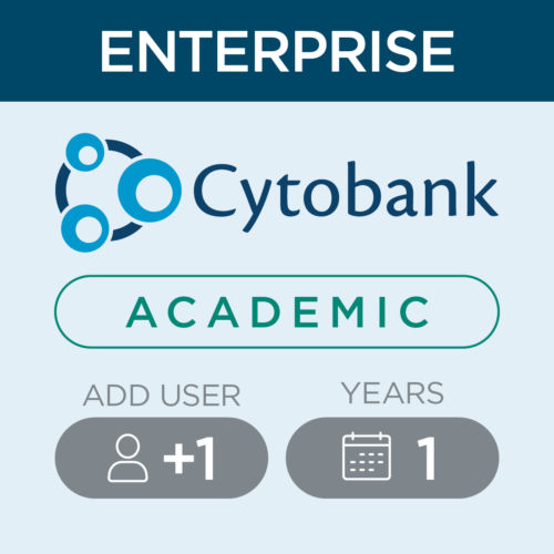 Лицензия Cytobank Academic Enterprise, дополнительный пользователь, 1 год