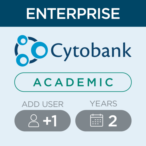 Лицензия Cytobank Academic Enterprise, дополнительный пользователь, 2 года