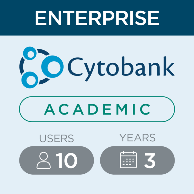 Лицензия Cytobank Academic Enterprise, 10 пользователей, 3 года