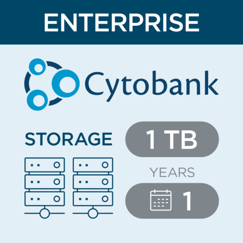 Хранилище Cytobank на ТБ для предприятий, 1 год