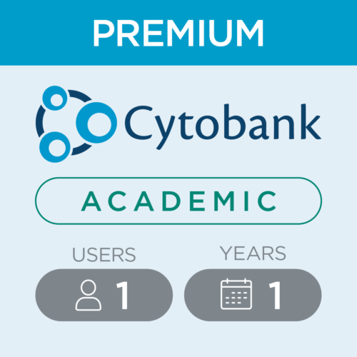 Лицензия Cytobank Academic Premium, 1 пользователь, 1 год