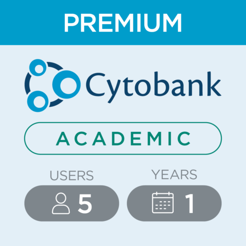 Лицензия Cytobank Academic Premium, 5 пользователей, 1 год