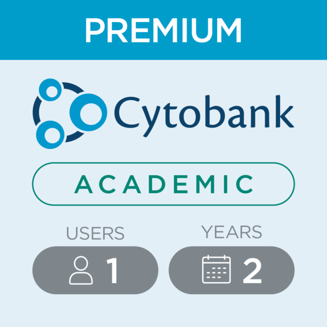 Лицензия Cytobank Academic Premium, 1 пользователь, 2 года