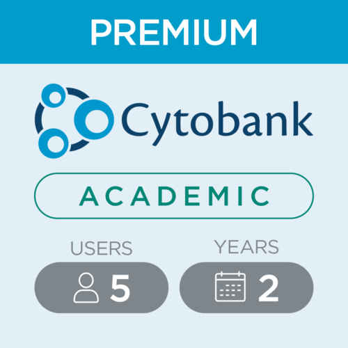 Лицензия Cytobank Academic Premium, 5 пользователей, 2 года