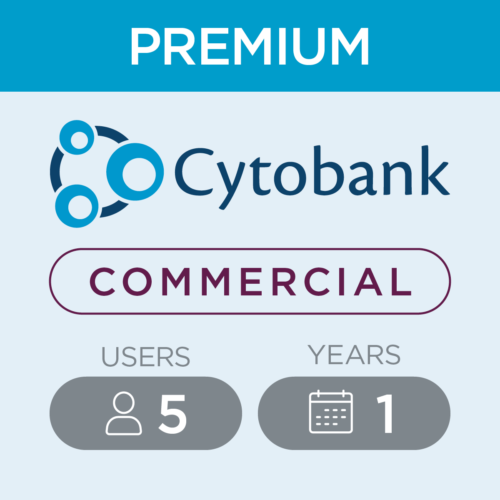 Cytobank Commercial Premium License, 5 пользователей, 1 год